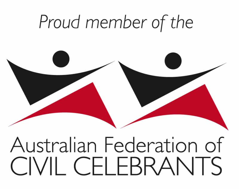 Proud Member of the Australian Federation of Civil Celebrants